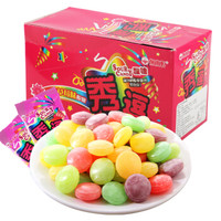 京东PLUS会员：中国台湾进口 秀逗爆酸水果糖 草莓味15g*12袋/盒 进口糖果 休闲食品硬糖 怀旧零食小吃 *9件
