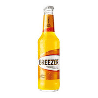 冰锐（Breezer）洋酒 4.8°朗姆预调鸡尾酒 橙味 275ml *17件