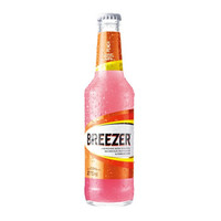 Breezer 冰锐 洋酒 4.8°朗姆预调鸡尾酒 瓶装蜜桃味 275ml *11件