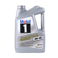 Mobil 美孚 1号 全合成机油 0W-40 SN级 5Qt *2件