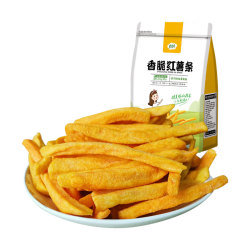 云食间薯类制品香脆红薯条250g地瓜干红脆条番薯干香香脆脆 *6件