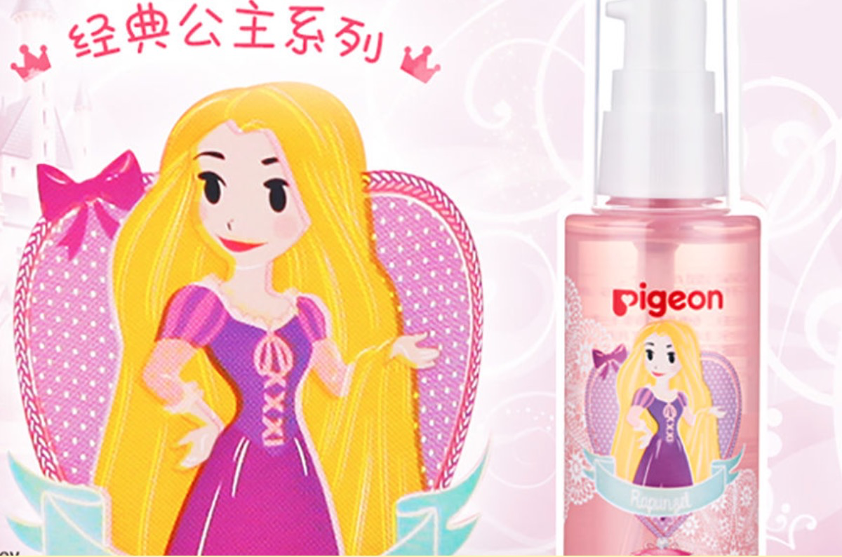 pigeon 贝亲 IA188 婴儿迪士尼公主润肤油 60ml