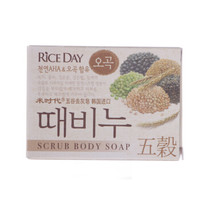 韩国狮王 米时代 五谷去灰皂100g 大米香皂清洁去油 保湿滋润(韩国进口) *16件