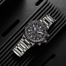 citizen 西铁城 skyhawk 空中之鹰 cb5001-57e 男士光动能腕表