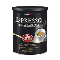圣贵兰 意式浓缩咖啡粉 100%ARABICA 纯黑咖啡粉250g *3件