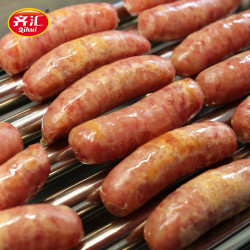 拍2件齐汇台湾纯肉大烤肠1kg