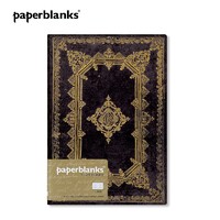 Paperblanks 斯特拉之星系列 有线旅行笔记本 夜  细长本