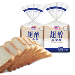 mankattan曼可顿超醇切片面包400g2两包组合全麦面包全麦吐司烘焙面包
