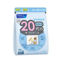 天猫国际进口日：FANCL/芳珂男性20岁综合营养素复合多种维生素日本保健品芳珂旗舰