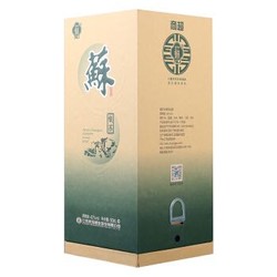 双沟苏酒白酒42度银苏单瓶500ml4件