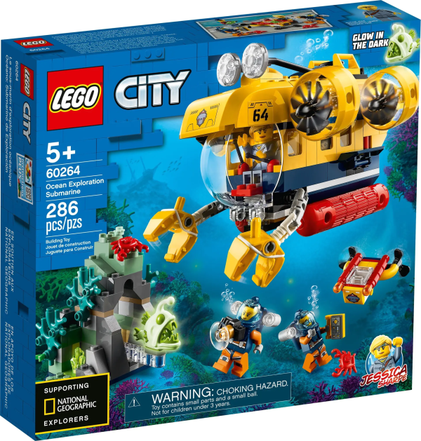 小编精选:lego 乐高 城市系列60263—60266 海洋探索主题新品四款