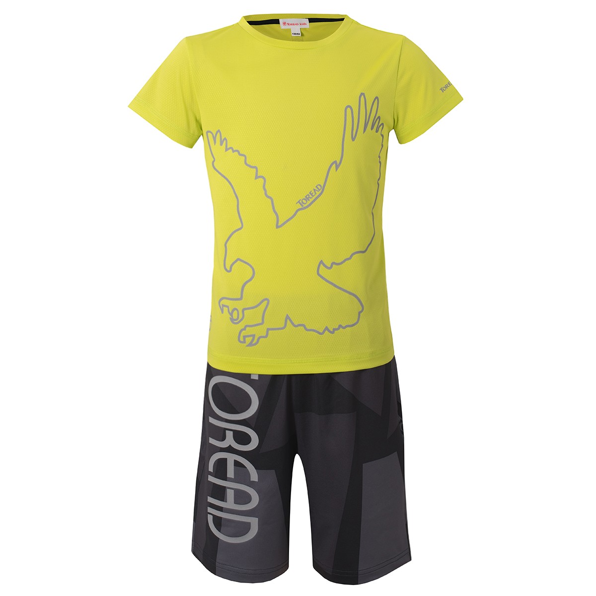 TOREAD 探路者 83027 男童透气短袖短裤套装