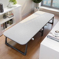 耐维 Niceway 折叠床木板床硬板简易折叠床板式单人床办公室午休床午睡床陪护家用带滑轮CN8709
