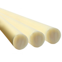 英耐特 尼龙棒 塑料棒材 PA6尼龙棒料 耐磨棒 圆棒 韧棒材 可定制 φ90mm*一米价格