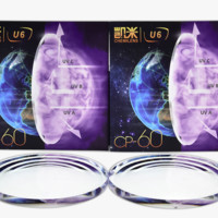 凯米 U6膜层 1.67折射率防蓝光镜片 2片＋4840合金眼镜架