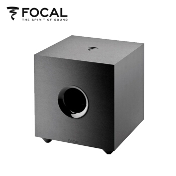 FOCAL 劲浪 SIB EVO 低音炮 CUB EVO 家庭影院音箱超重低音音响有源（黑色）