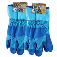 柯帝士园艺手套防刺儿童手套2双装 家用种植工具 耐磨耐脏防滑劳保 种菜种花手套