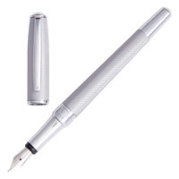 HUGO BOSS 初心系列纹理铬墨水笔 HSW7442B 钢笔/签字笔 商务送礼 生日礼物 礼品笔