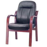 金海马/kinhom 电脑椅 办公椅 西皮会议椅 人体工学椅子 黑色 7690-7016