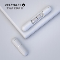 Crazybaby疯童 真无线蓝牙耳机 专业级防水防汗 苹果安卓蓝牙运动耳机 Nano 1S 白色