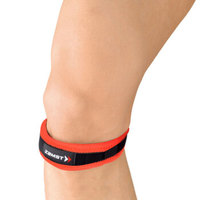 赞斯特 ZAMST JK-Band髌骨带 保护髌骨膝盖护膝跑步马拉松骑车球类跳跃运动护具(1只装)红色L码