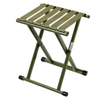 REDCAMP 折叠凳子便携式户外钓鱼凳子小板凳写生美术生椅子家用排队小马扎 军绿高39cm