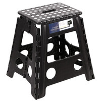 REDCAMP 折叠凳子便携式户外钓鱼凳子小板凳写生美术生椅子家用排队小马扎 黑色高39cm