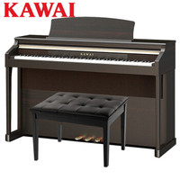 卡瓦依（KAWAI）电钢琴88键重锤 CA30卡哇伊电子数码钢琴成人儿童学生初学专业家用 标配三踏板+双人琴凳礼包