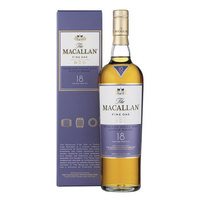 麦卡伦（MACALLAN）18年三桶系列 单一麦芽苏格兰威士忌700ml