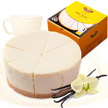 芝士百丽 原味纽约芝士蛋糕 520g 8片 欧洲原装进口  儿童生日蛋糕 CHEESEBERRY