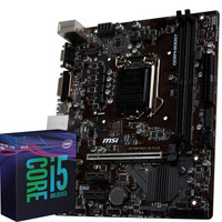 微星（MSI）H310M PRO-VDH PLUS主板+英特尔（Intel) i5 9500 酷睿六核 盒装CPU处理器 板U套装