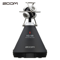 日本ZOOM H3-VR 黑色数码录音笔/录音器 麦克风 专业降噪拍摄立体声便携录音设备 乐器学习商务采访