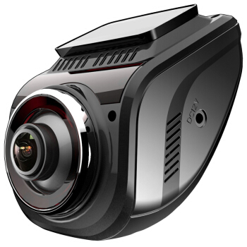 任e行 D100 隐藏式预警测速行车记录仪一体机高清广角夜视停车监控+32G卡套装
