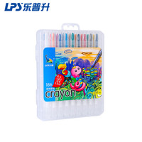 乐普升（LPS）L3005 儿童18色水彩笔丝滑蜡笔画本美术工具转转笔彩笔幼儿绘画玩具