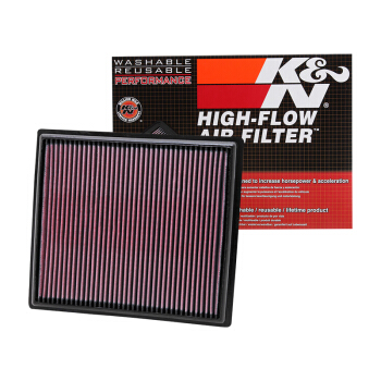 K&N KN高流量空气滤清器别克君威君越荣威950雪佛兰迈锐宝欧宝英速亚进气风格空气滤芯空滤33-2442