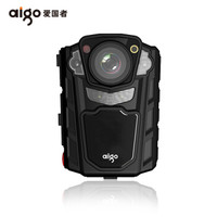 爱国者（aigo）执法记录仪 DSJ-R2 专业版 红外夜视1080P便携加密激光定位录音录像拍照对讲 32G 黑色