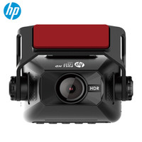 惠普(HP)f660x惠普行车记录仪高清夜视停车监控GPS固定测速一体机可选配后镜头+16G卡套餐