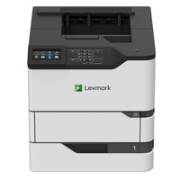 利盟 Lexmark MS822de黑白激光打印机A4商用办公打印机双面打印