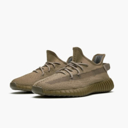 三叶草yeezyboost椰子350v2限量潮流跑鞋地球棕褐色美洲限定fx903337