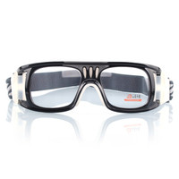 BASTO 邦士度 篮球眼镜运动眼镜防撞击护目镜羽毛球眼镜 近视度数定制：BL006镜框配PC防爆镜片升级防雾