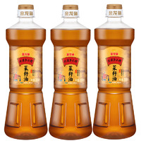 金龙鱼外婆乡小榨菜籽油700ML*3瓶(非转)