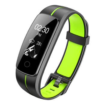 动哈（Dongha.cn） New Pom Pro 手环 智能手环 运动手环 心率手环 全屏触摸 绿色