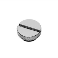 barrow TZS1-A02 银色 G1/4 一字槽止水锁头 硬币旋紧式堵头