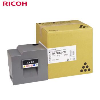 理光（Ricoh）MPC8003C 黑色碳粉盒1支装 适用于MP C6503SP/C8003SP