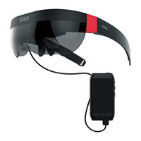 枭龙企业级双目AR谷歌智能眼镜行业解决方案警用人脸识别安防航天军工医疗教育物流远程协助维修支持开发