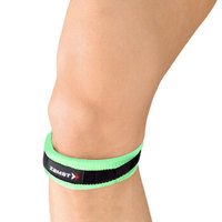 赞斯特 ZAMST JK-Band髌骨带 保护髌骨膝盖护膝跑步马拉松骑车球类跳跃运动护具(1只装)绿色LL码