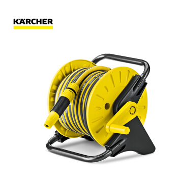 KÄRCHER 卡赫 KARCHER 卡赫 园艺水管车 意大利原装进口 不含塑化剂 浇花洗车手提壁挂两用 HR 25，15m四分管