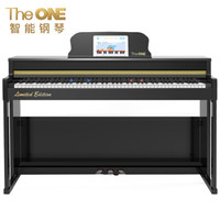 The ONE智能钢琴 尊享演奏版TOP2S 电钢琴88键重锤 专业升级版 成年人儿童电子钢琴 尊享黑