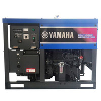 雅马哈 （YAMAHA） 原厂四冲程柴油发电机组 单相220V 电启动 额定8KW 标配 EDL11000E 1台