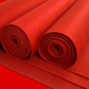 DIYIN 迪茵 红地毯办公室楼梯红地毯一次性婚庆结婚大红地毯开业庆典加厚地毯 （厚2毫米）宽1米长10米